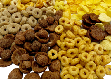 breakfast cereals حبوب الإفطار
