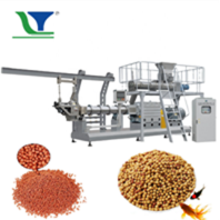 آلة بثق الطعام المزدوجة - لوجبات الخفيفة/خطوط الحبوب/الحيوانات الأليفة