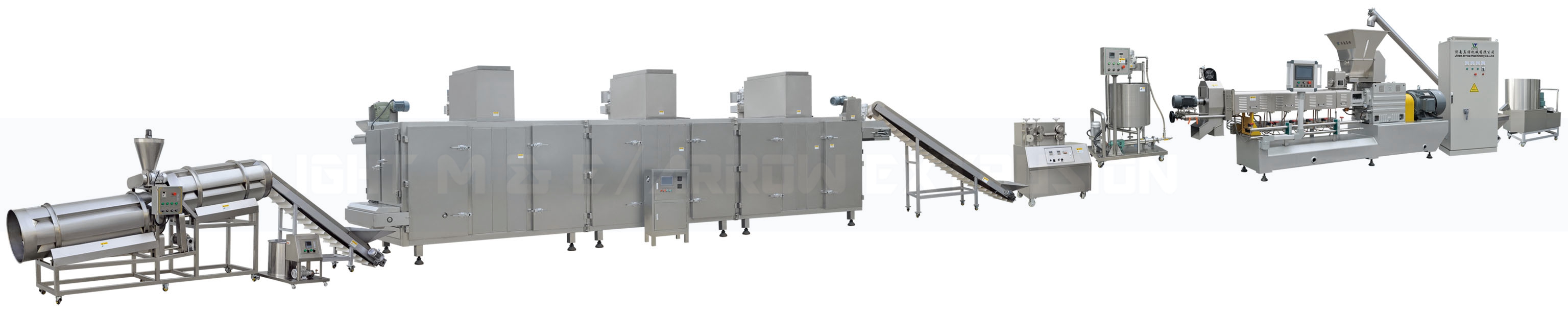 آلة صنع الطارد للوجبات الخفيفة نفخة الذرة الأوتوماتيكية بالكامل للبيع