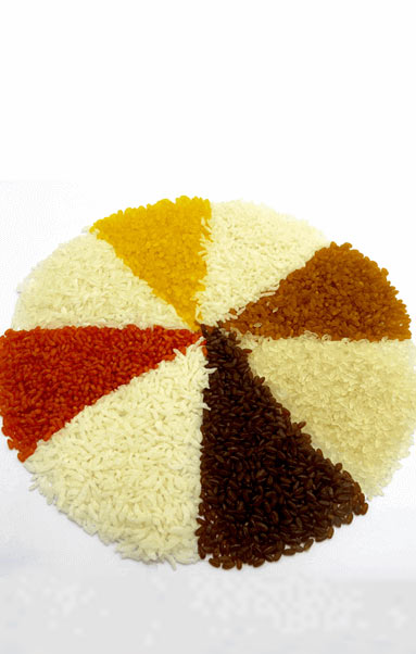 آلة صنع الأرز عالية التغذية